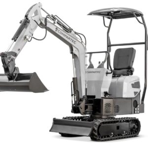 Mini-pelle "Bobmaster Pro" - diesel, 890 kg avec bras articulé + kit de godet