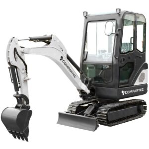 Mini-pelle "Bobmaster Premium" - Diesel, 1900 kg avec bras articulé + commande par joystick