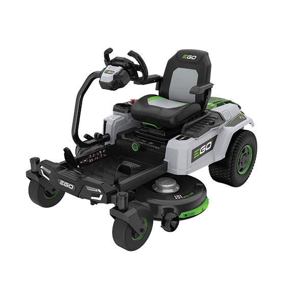 TONDEUSE AUTOPORTÉE À BATTERIE - EGO - ZT4201ES / PACK15AH - À VOLANT & PACK BATTERIE 15AH