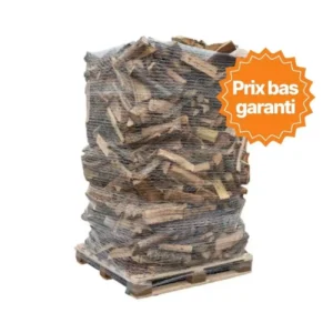 Bois de chauffage – 50 cm – ballot sur palette 1,5stères 1,5m³